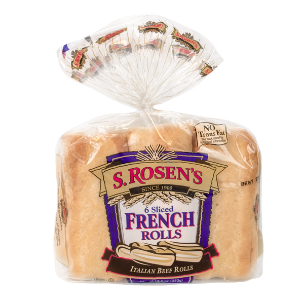 S. Rosen's French Rolls, Sliced