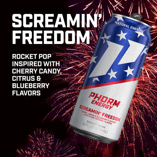 Phorm Energy Screamin' Freedom Energy Drink