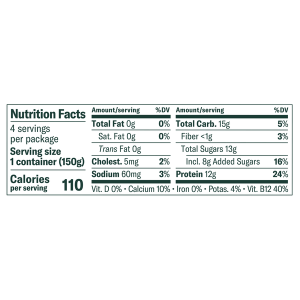 Chobani Nonfat Greek Blueberry on the Bottom Yogurt Value Pack