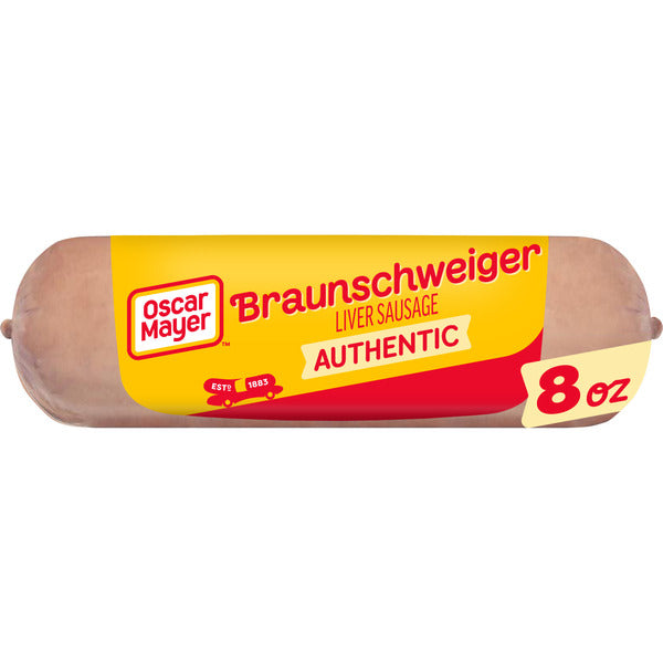 Oscar Mayer Braunschweiger A Liver Sausage Deli Sandwich Lunch Meat