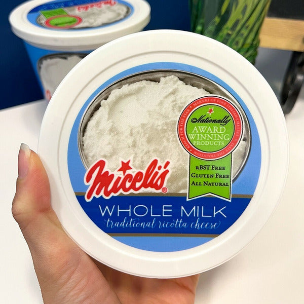 Miceli's Ricotta Cheese, Traditional, Cup