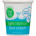 Food Club Sour Cream, Light