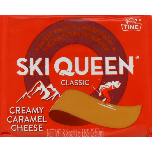 TINE Ski Queen Cheese, Creamy Caramel, Classic