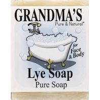 Grandmas Pure & Natural Lye Soap, Pure️