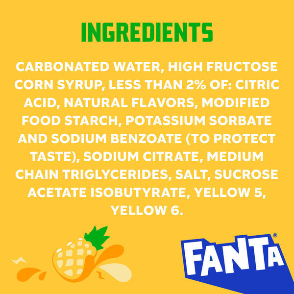 Fanta Pineapple Soda