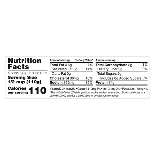 Kalona SuperNatural Organic, Whole Milk Cottage Cheese