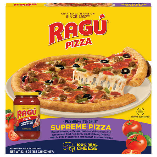 Ragu Pizzeria-Style Crust Supreme Pizza