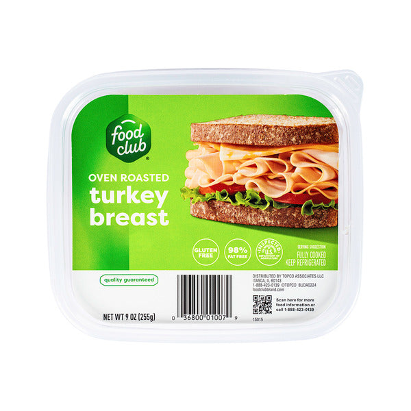 Food Club Oven Roasted Turkey Tub