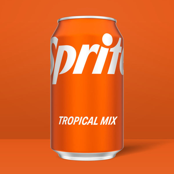 Sprite Tropical Mix Fridge Pack Cans