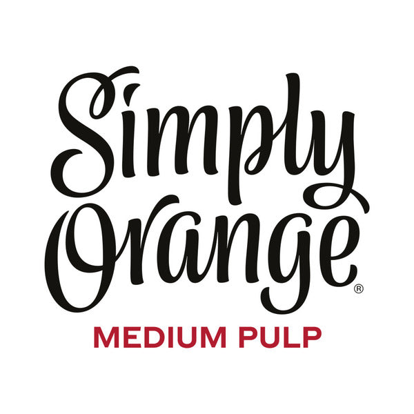 Simply Medium Pulp Orange Juice with Calcium and Vitamin D Bottle