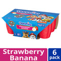 Danonino Dannon Yogurt Strawberry Banana Dairy Snack 6-1.76 oz. Cups