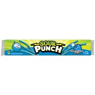 Sour Punch Straws, Blue Raspberry Chewy Candy, Movie Tray