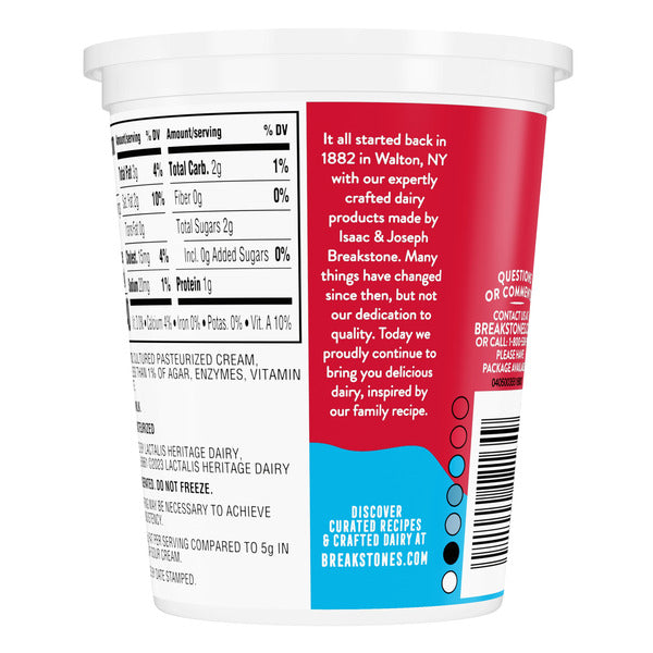 Breakstone's Reduced Fat Sour Cream oz. Tub