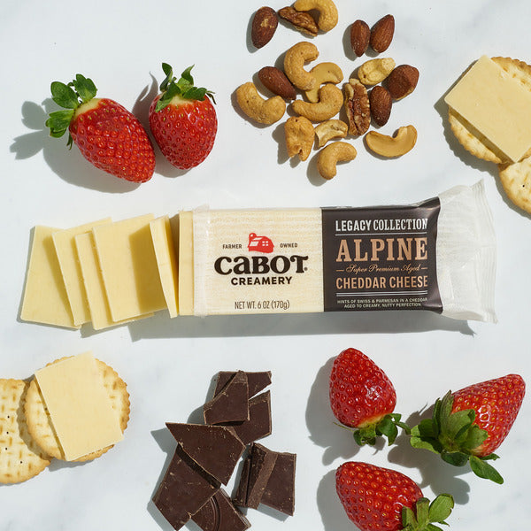 Cabot Legacy Collection Alpine Cheddar Cheese Block, 6 oz