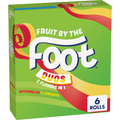 Fruit by the Foot Splitz Fruit Flavored Snacks Watermelon and Lemonade