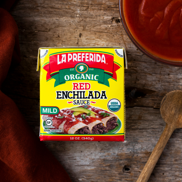 La Preferida Organic Red Enchilada Sauce, Tetra Recart