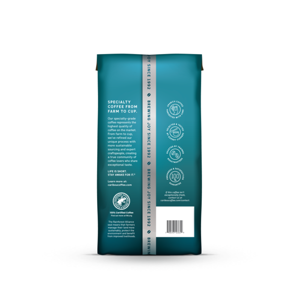 Caribou Coffee Caribou Blend, Medium Roast Ground Coffee, Bag