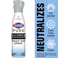 Clorox PURE Allergen Neutralizer Daily Air Spray, Ocean Mist