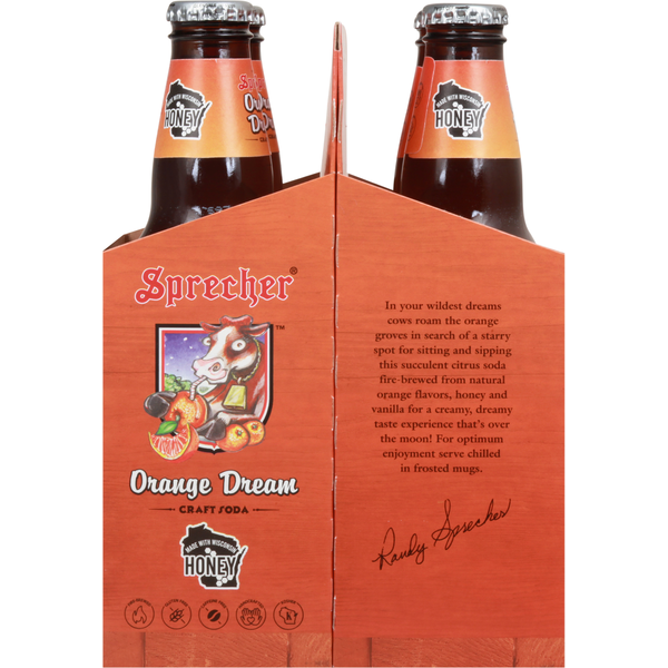 Sprecher Craft Soda, Orange Dream