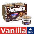 YoCrunch Vanilla Lowfat Yogurt with Snickers Pieces
