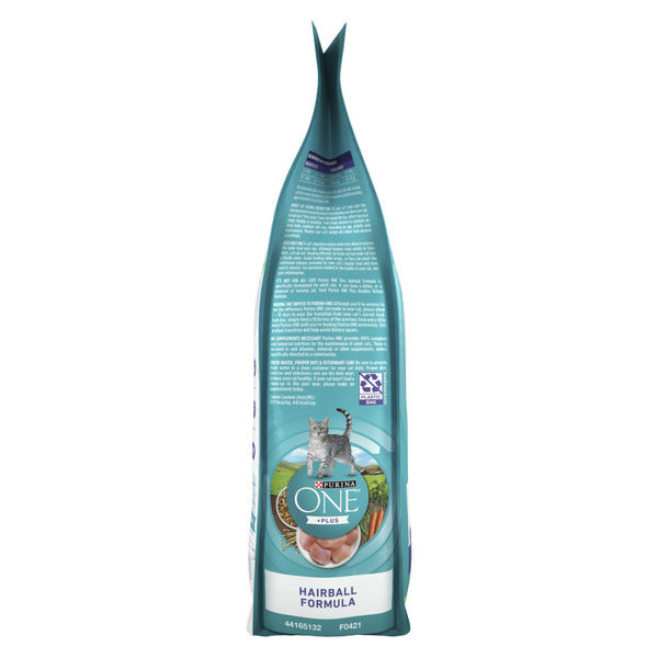 Purina ONE Natural Cat Food for Hairball Control, +PLUS Hairball Formula
