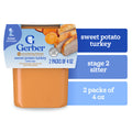 Gerber Sweet Potato & Turkey With Whole Grains Nutritious Dinner 2nd Foods