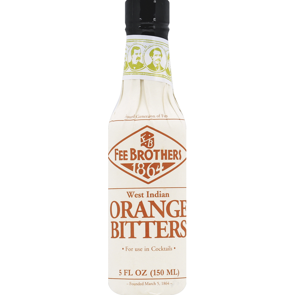 Fee Brothers Bitters, Orange, West Indian