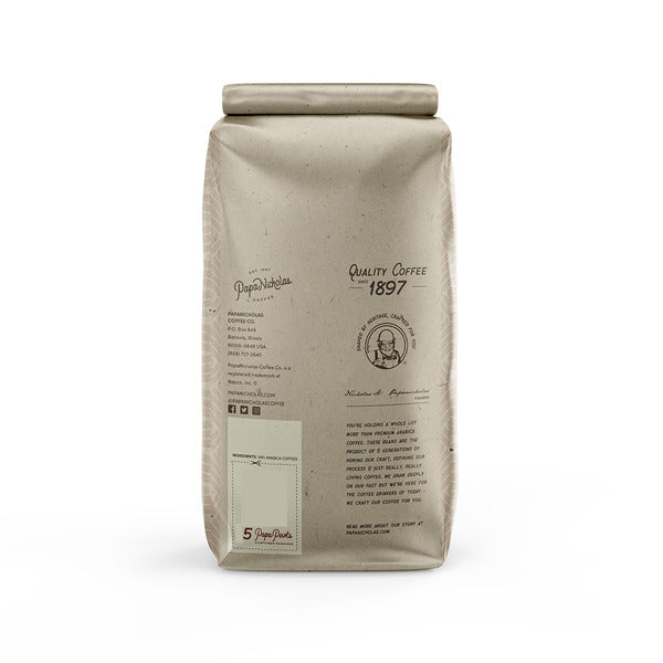 Papanicholas Coffee Breakfast Blend, Medium Roast Ground Coffee
