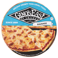 Gino's East Golden Crispy Thin Crust Sausage Pizza