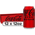 Coca Cola Zero Sugar Soda Fridge Pack Cans