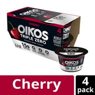 Oikos Triple Zero Cherry Greek Yogurt️