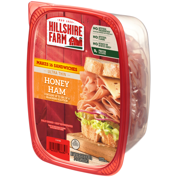 Hillshire Farm Ultra Thin Sliced Honey Ham Sandwich Meat, 32 oz