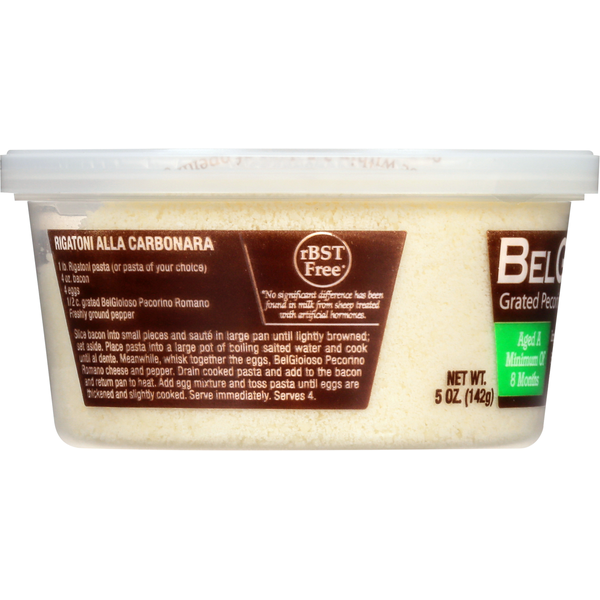 BelGioioso Grated Cheese, Pecorino Romano