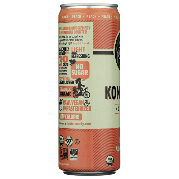 Liquid Remedy Kombucha Peach
