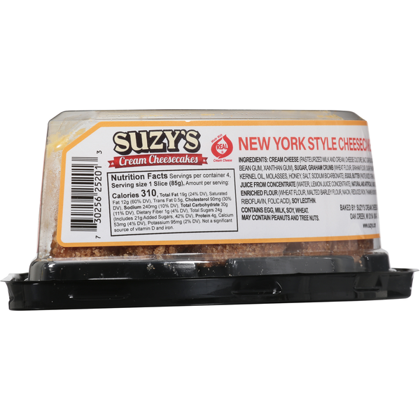 Suzy's Cheesecake, New York Style