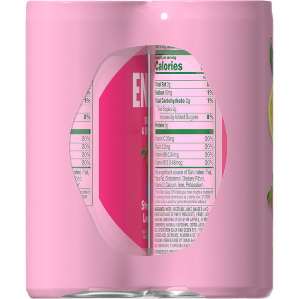 V8 Energy Diet Strawberry Lemonade Juice Energy Drink