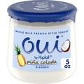 Yoplait Oui Pina Colada Whole Milk French Style Yogurt