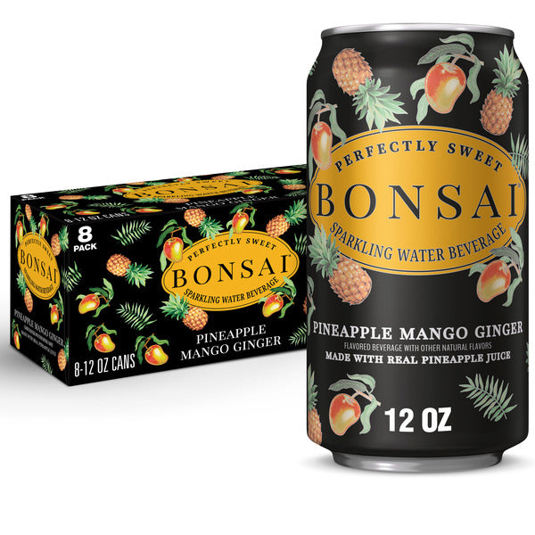 Bonsai™ Mango Pineapple Ginger Sweetened Sparkling Water