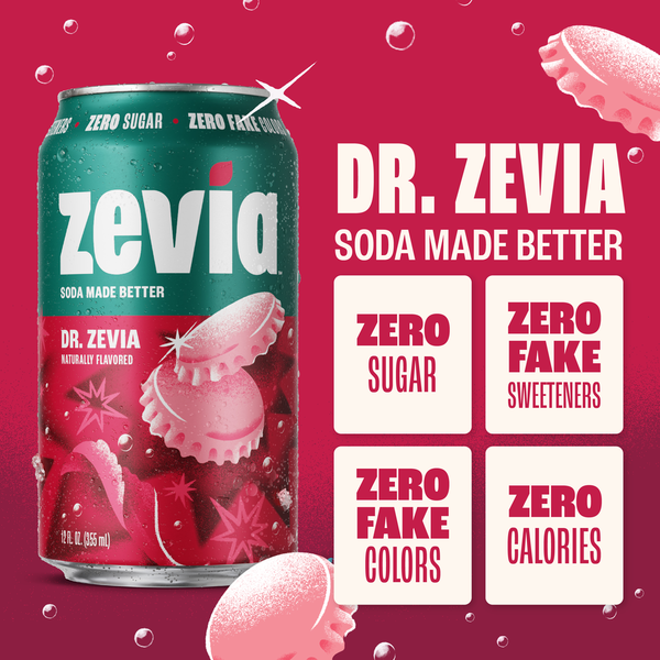 Zevia Zero Sugar Dr. Z Soda 12 - 12 fl oz Cans