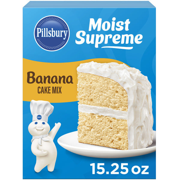 Pillsbury Banana Cake Mix, 15.25 Oz Box