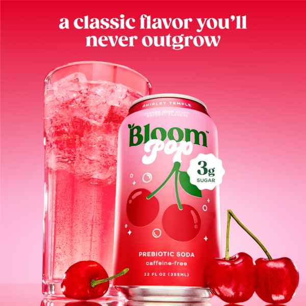 Bloom Pop Bloom Pop, Carbonated, Shirley Temple
