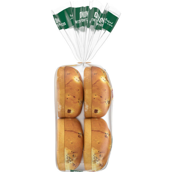 Pepperidge Farm Onion with Poppy Seeds Hamburger Buns
