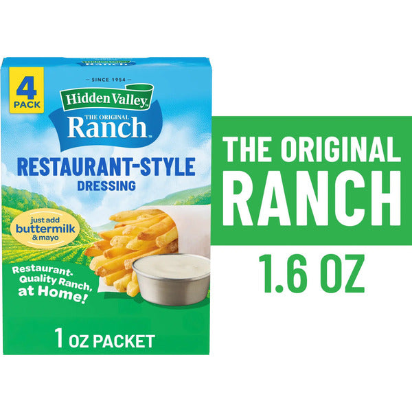 Hidden Valley Buttermilk Ranch Salad Dressing and Seasoning Mix