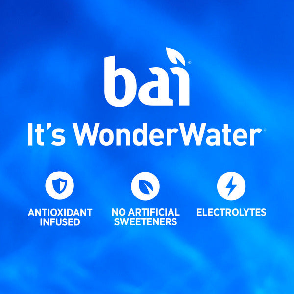 Bai Antioxidant Infused Water Beverage, Simbu Strawberry, 14 fl oz Bottles, 6 Pack