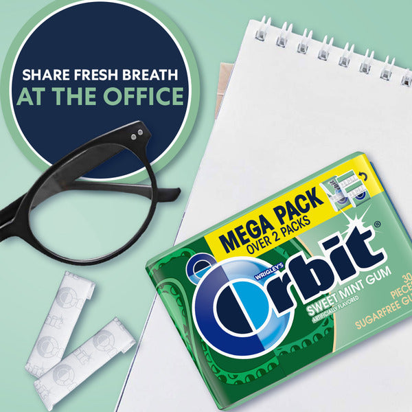 Orbit Sweet Mint Sugar Free Chewing Gum