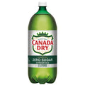 Canada Dry Zero Sugar Ginger Ale Soda, 2 L bottle