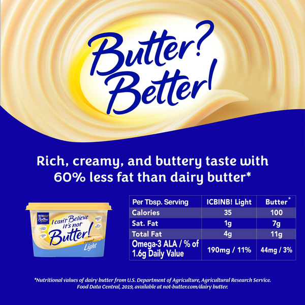 I Can't Believe It's Not Butter Light Spread