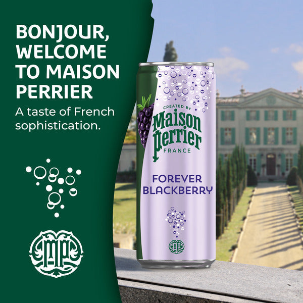Maison Perrier Forever Blackberry Flavored Sparkling Water