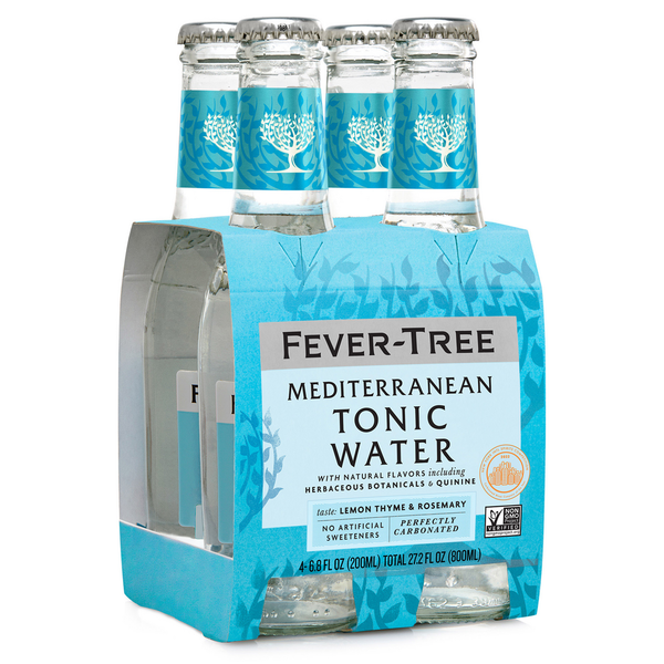 Fever-Tree Mediterranean Tonic Water 4x200ml