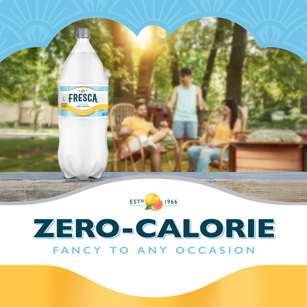 Fresca Grapefruit Citrus Sparkling Soda Water Bottles